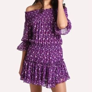 Misa Los Angeles Off-the-shoulder dress